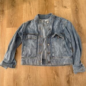 Anthropologie Classic Denim Jacket